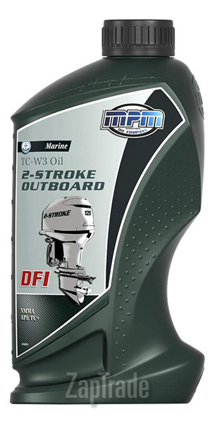 Купить моторное масло Mpm oil Marine TC-W3 Oil 2-Stroke Outboard DFI Минеральное | Артикул 45001