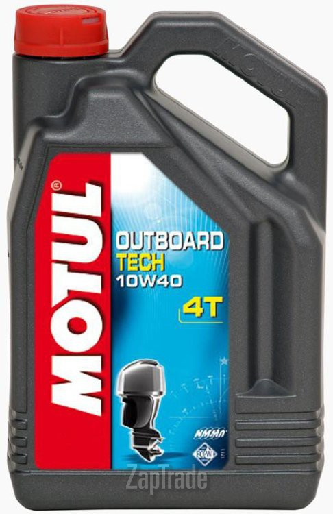 Купить моторное масло Motul Outboard TECH 4T Полусинтетическое | Артикул 101750