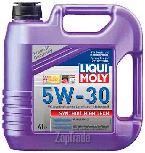 Купить моторное масло Liqui moly Synthoil High Tech Синтетическое | Артикул 9076