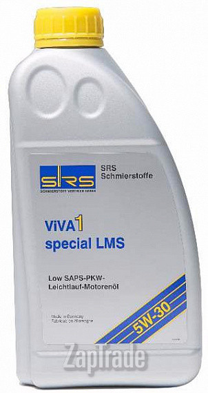Купить моторное масло Srs VIVA 1 Special LMS 5W-30 Синтетическое | Артикул 7899