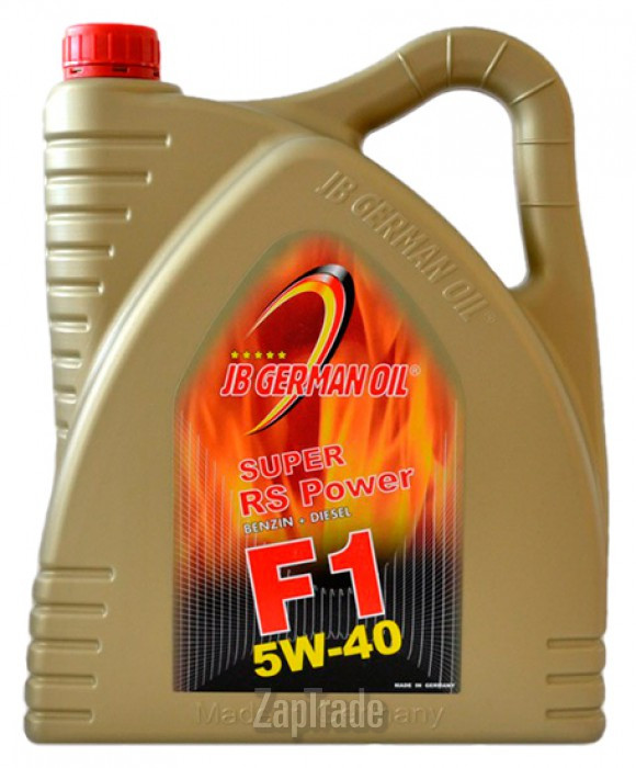 Купить моторное масло Jb german oil Super F1 RS Power 5W-40 Синтетическое | Артикул 4027311000976
