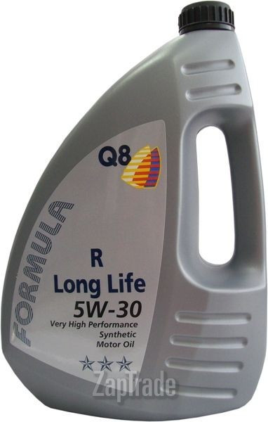 Купить моторное масло Q8 Formula R Long Life 5W-30 Синтетическое | Артикул 101108001654