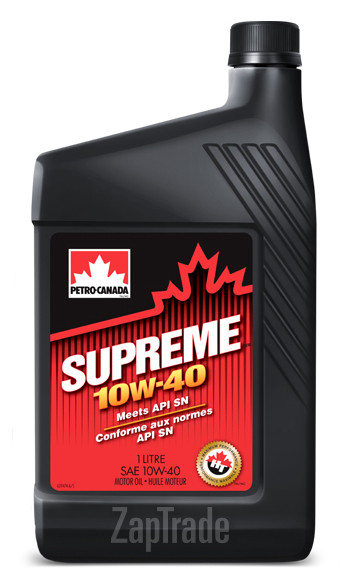 Купить моторное масло Petro-canada SUPREME Полусинтетическое | Артикул MOSP14C12