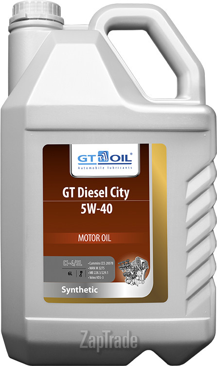 Купить моторное масло Gt oil GT Diesel City Синтетическое | Артикул 8809059408278
