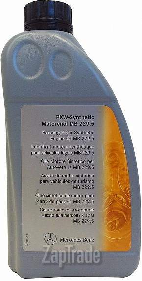 Купить моторное масло Mercedes-benz PKW Motorenol Синтетическое | Артикул A0009898301AAA6