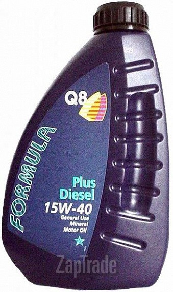 Купить моторное масло Q8 Formula Plus Diesel 15W-40 Минеральное | Артикул 111128001751