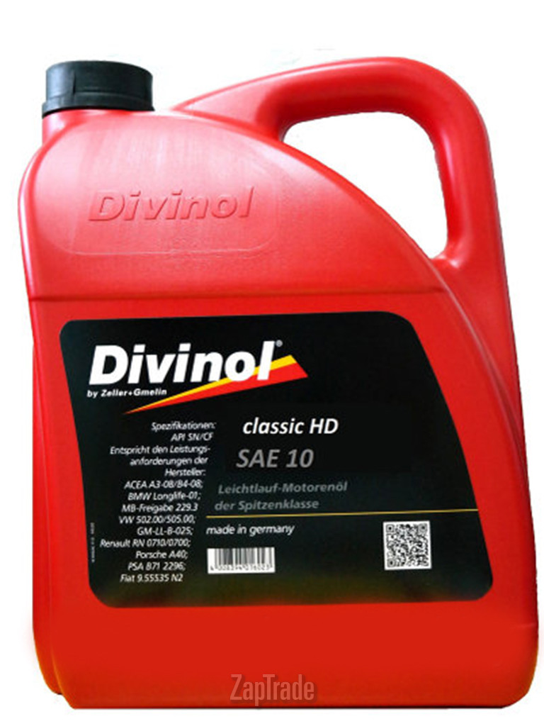   Divinol Classic HD SAE 10