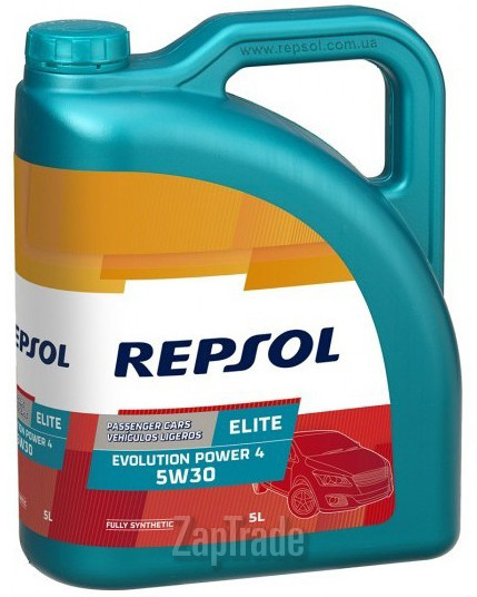 Купить моторное масло Repsol ELITE EVOLUTION POWER 4 5W30 Синтетическое | Артикул 6242/R