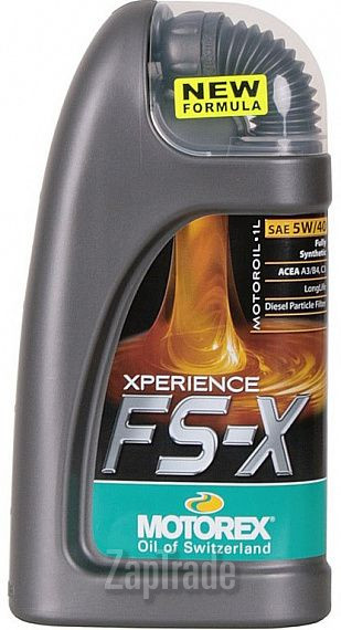 Купить моторное масло Motorex Xperience FS-X Синтетическое | Артикул 303285