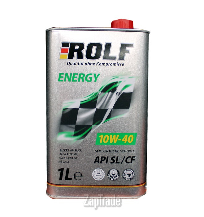 Купить моторное масло Rolf ENERGY 10W-40 Полусинтетическое | Артикул 4260429110032