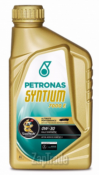 Купить моторное масло Petronas Syntium 7000 E 0W-30 Синтетическое | Артикул 18551619