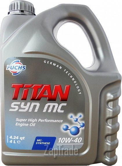 Купить моторное масло Fuchs Titan SYN MC Полусинтетическое | Артикул 601004360