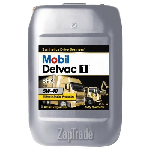 Купить моторное масло Mobil DELVAC 1 SHC Синтетическое | Артикул 127677