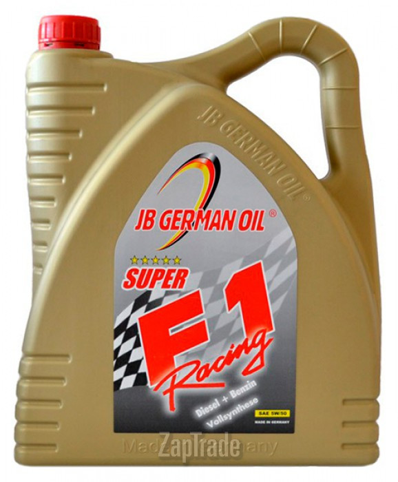 Купить моторное масло Jb german oil Super F1 Racing 5W-50 Синтетическое | Артикул 4027311000815