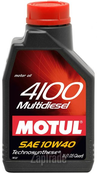 Купить моторное масло Motul 4100 MULTIDIESEL Полусинтетическое | Артикул 100258