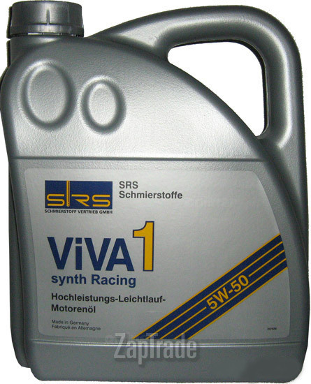 Купить моторное масло Srs VIVA 1 synth racing 5W-50 Синтетическое | Артикул 4033885000861