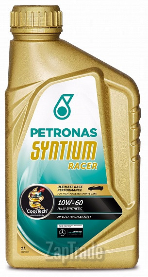 Купить моторное масло Petronas Syntium Racer 10W-60 Синтетическое | Артикул 18081619