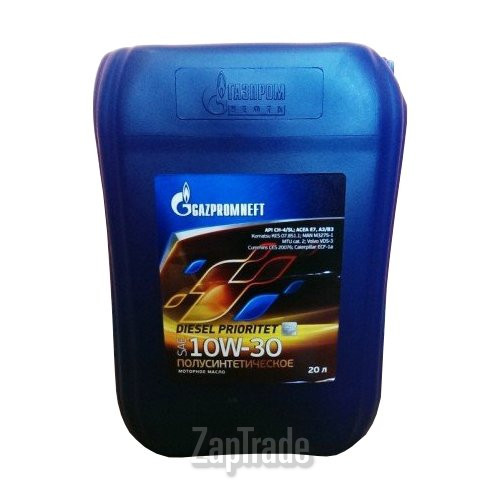 Купить моторное масло Gazpromneft Diesel Prioritet 10W-30 Полусинтетическое | Артикул 4650063110183