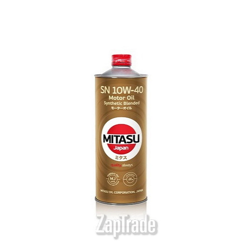 Купить моторное масло Mitasu Motor Oil 10W-40 Полусинтетическое | Артикул MJ122A1