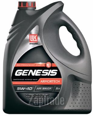 Купить моторное масло Lukoil Genesis Armortech Синтетическое | Артикул 1607015
