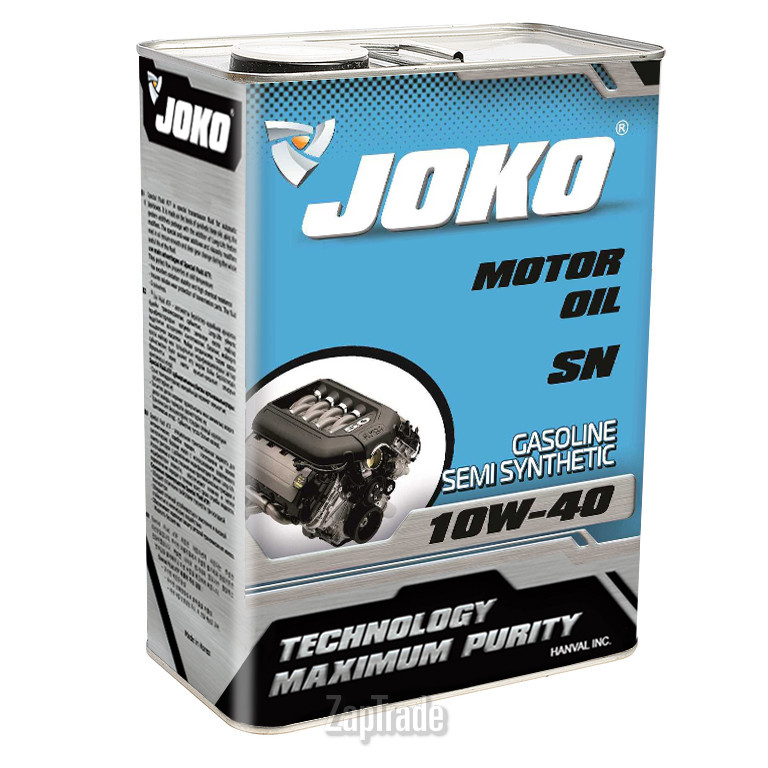 Купить моторное масло Joko GASOLINE 10w-40 Полусинтетическое | Артикул JSN104