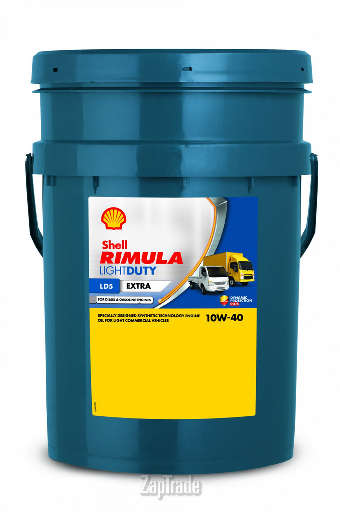 Купить моторное масло Shell Rimula LD5 Extra Полусинтетическое | Артикул 550050458