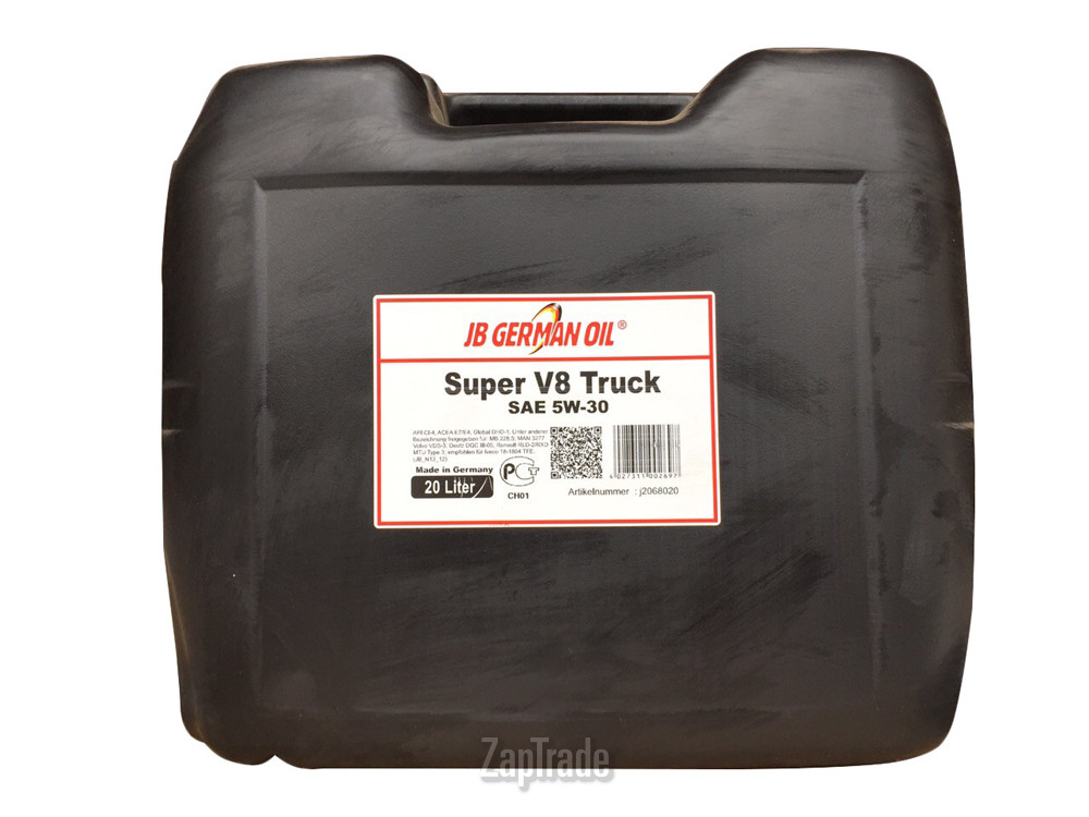 Купить моторное масло Jb german oil Super V8 5W-30 Синтетическое | Артикул 4027311002697