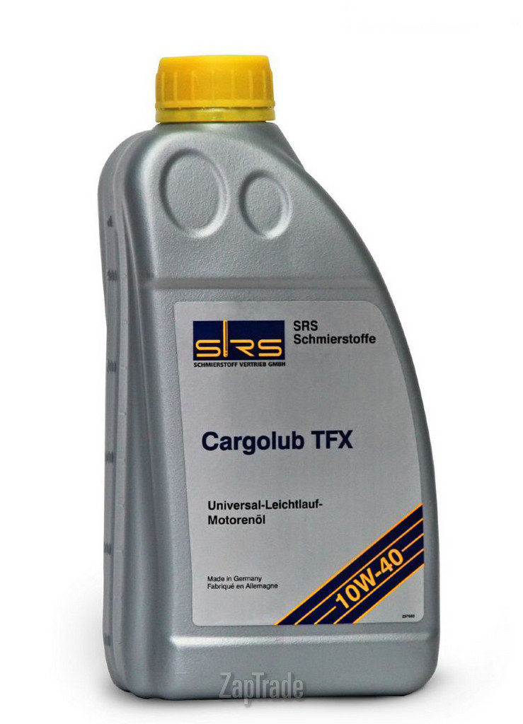 Купить моторное масло Srs Cargolub TFX 10W-40 Полусинтетическое | Артикул 4033885000823