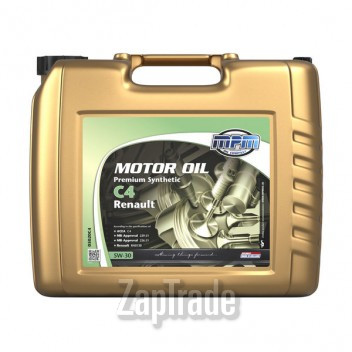Купить моторное масло Mpm oil Premium Synthetic C4 Renault Синтетическое | Артикул 05020C4