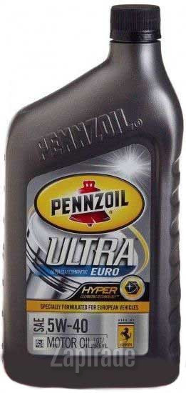 Купить моторное масло Pennzoil Ultra Euro Синтетическое | Артикул 071611001076