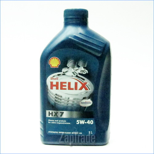 Купить моторное масло Shell Helix HX7 Синтетическое | Артикул 5011987142671