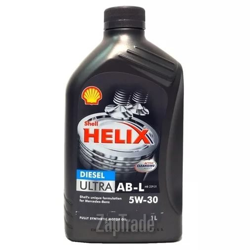 Купить моторное масло Shell Helix Diesel Ultra AB-L D Синтетическое | Артикул 5011987142053