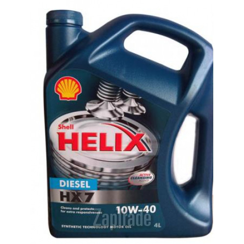 Купить моторное масло Shell Helix Diesel HX7 Полусинтетическое | Артикул 5011987142091