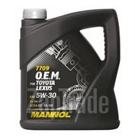 Купить моторное масло Mannol 7709 O.E.M. for Toyota Lexus (MN7709-4) Синтетическое | Артикул 1197