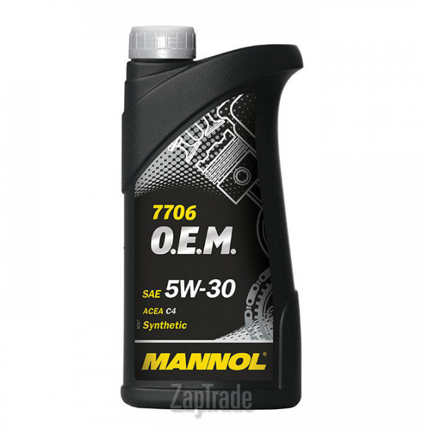 Купить моторное масло Mannol 7706 O.E.M. 5W30 for RENAULT NISSAN 1 л. Синтетическое | Артикул 4044