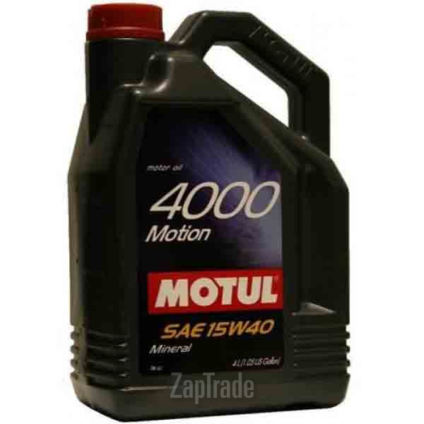 Купить моторное масло Motul 4000 Motion Минеральное | Артикул 100283