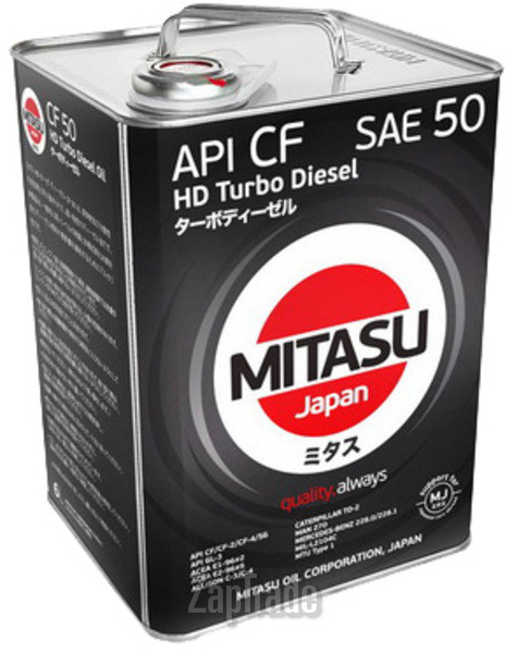 Купить моторное масло Mitasu HD TURBO DIESEL CF 50 | Артикул MJ2356