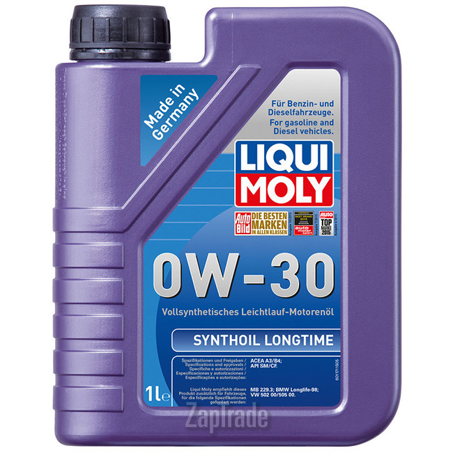 Купить моторное масло Liqui moly Synthoil Longtime Синтетическое | Артикул 8976