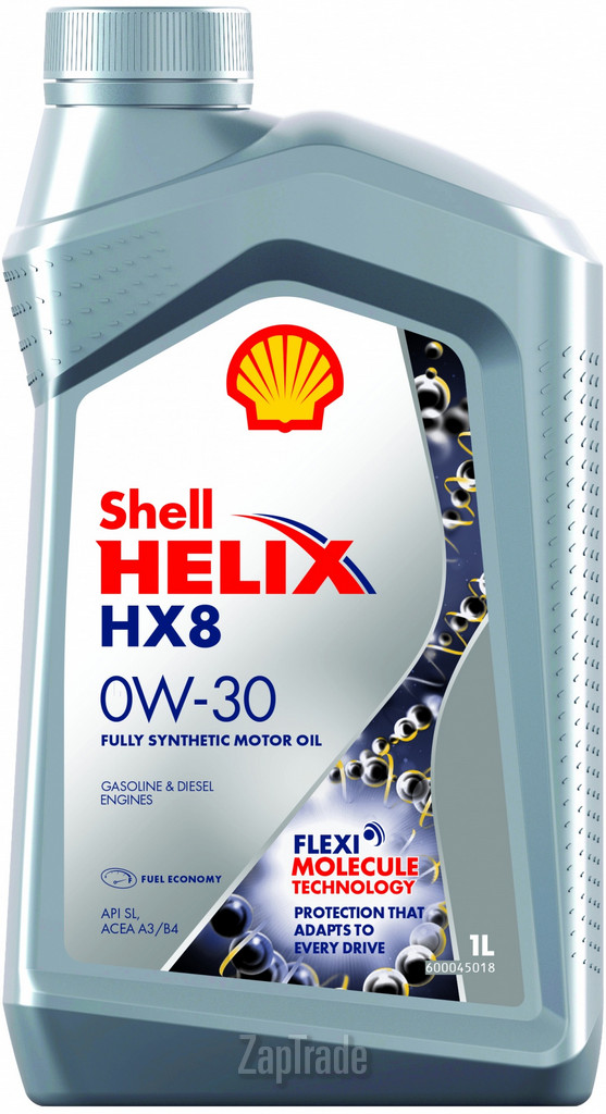 Купить моторное масло Shell Helix HX8 Синтетическое | Артикул 550050027