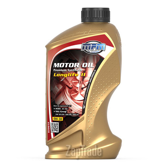 Купить моторное масло Mpm oil Premium Synthetic Longlife II Синтетическое | Артикул 05001F