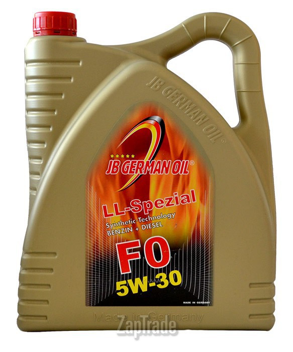 Купить моторное масло Jb german oil LL-Special FO 5W-30 Синтетическое | Артикул 4027311001362