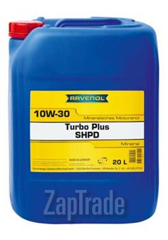 Купить моторное масло Ravenol Turbo-Plus SHPD Минеральное | Артикул 4014835637726