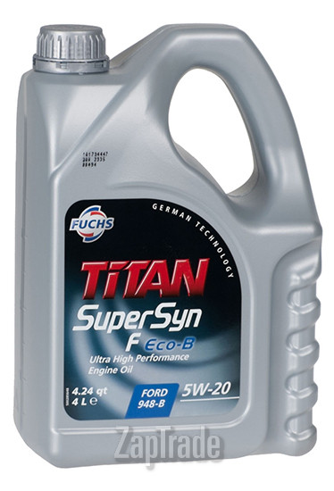 Купить моторное масло Fuchs TITAN Supersyn F ECO-B Синтетическое | Артикул 600892043