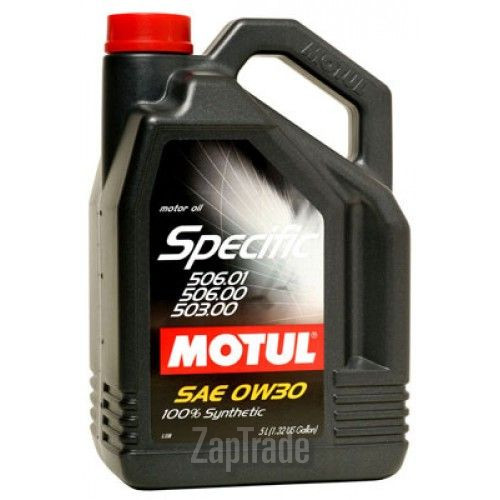 Купить моторное масло Motul SPECIFIC 506 01 / 506 00 / 503 00 Синтетическое | Артикул 106437