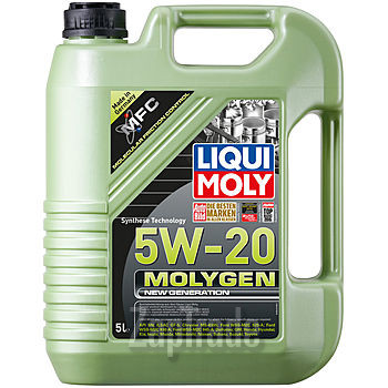 Купить моторное масло Liqui moly НС-синтетическое моторное масло Molygen New Generation 5W-20 Синтетическое | Артикул 8540