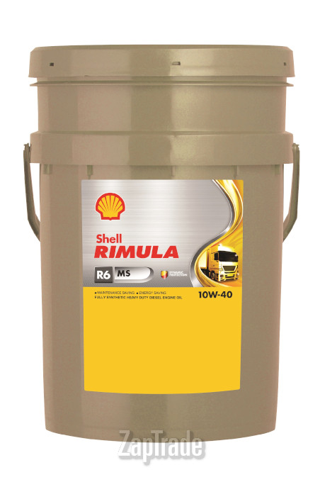 Купить моторное масло Shell Rimula R6 MS Синтетическое | Артикул 550046752