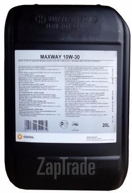 Купить моторное масло Statoil Maxway Полусинтетическое | Артикул 1001003