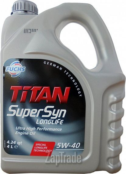 Купить моторное масло Fuchs Titan Supersyn Longlife Синтетическое | Артикул 600721954