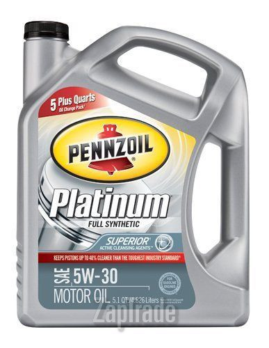 Купить моторное масло Pennzoil Platinum Full Synthetic Motor Oil Синтетическое | Артикул 071611013932