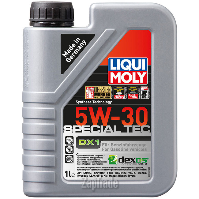 Купить моторное масло Liqui moly Special Tec DX1 Синтетическое | Артикул 20967